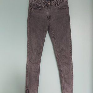 Sandro grey skinny jeans sz36
